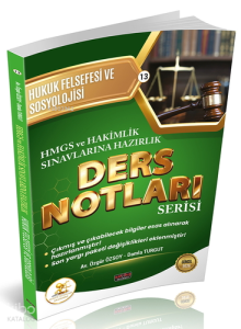 Savaş Yayınları 2026 HMGS Hakimlik HUKAL Hukuk Felsefesi ve Sosyolojisi Ders Notları