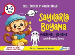 Sayılarla Boyama - Kodlamalı Boyama - Akıllı Boyama Oyunu (3 - 6 Yaş)