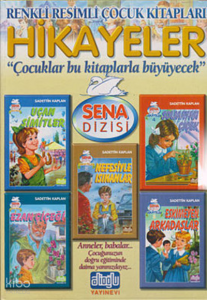 Sena Dizisi Hikayeler ve Masallar (Renkli, Resimli, Ciltli, 10 Kitap Set)