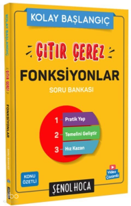 Şenol Hoca Yayınları Çıtır Çerez Fonksiyonlar Soru Bankası