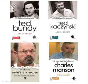 Seri Katiller Biyografi Seti (4 Kitap Takım)