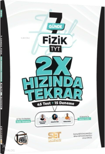 Set Yayınları TYT Fizik Ders Platosu 7 Günde 2X Hızında Tekrar