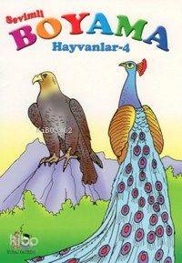 Sevimli Boyama Hayvanlar 4 (8 Kitap Takım); 5 Yaş ve Üstü