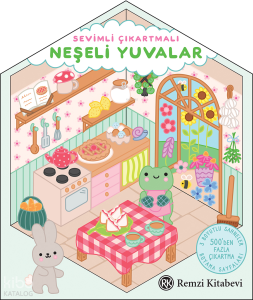 Sevimli Çıkartmalı Neşeli Yuvalar