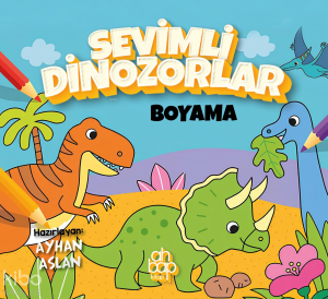 Sevimli Dinozorlar Boyama
