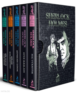 Sherlock Holmes 5 Kitap  (Ciltli - Özel Baskı)