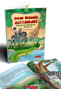 Sıcak Ülkenin Hayvanları 3-Zürafalar-Timsahlar-Zebralar ;Yeni İlk Okuma Serisi