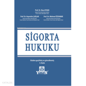 Sigorta Hukuku Ders Kitabı