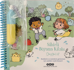 Sihirli Boyama Kitabı - Duygular (Ciltli)