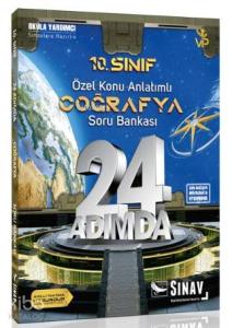 Sınav Dergisi Yayınları 10. Sınıf Coğrafya 24 Adımda Konu Anlatımlı Soru Bankası Sınav Dergisi 