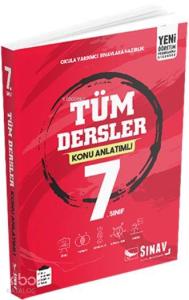 Sınav Dergisi Yayınları 7. Sınıf Tüm Dersler Konu Anlatımlı  Sınav Dergisi