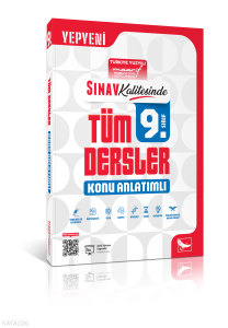 Sınav Yayınları Sınav Kalitesinde 9. Sınıf Tüm Dersler Konu Anlatımlı