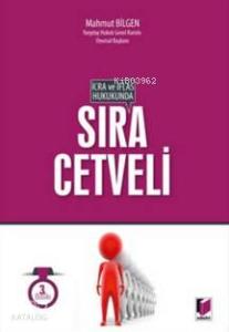 Sıra Cetveli; İcra Ve İflas Hukunda