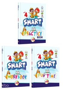 Smart English Grade 4 Practice Book + Workbook + FunTime Pack