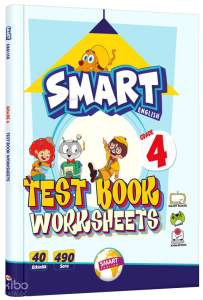 Smart English Grade 4 Test Book Worksheets