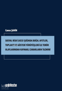 Sosyal Risk İlkesi Işığında Doğal Afetler, Toplantı ve Gösteri Yürüyüşleri ile Terör Olaylarından Kaynaklı Zararların Tazmini