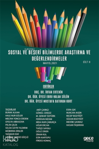 Sosyal Ve Beşeri Bilimlerde Araştırma Ve Değerlendirmeler Mayıs Cilt 2
