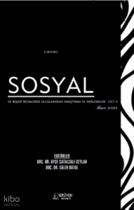 Sosyal ve Beşeri Bilimlerde Uluslararası Araştırma ve Derlemeler – CİLT 2 / Mart 2023