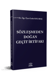 Sözleşmeden Doğan Geçit İrtifakı