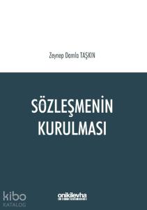 Sözleşmenin Kurulması