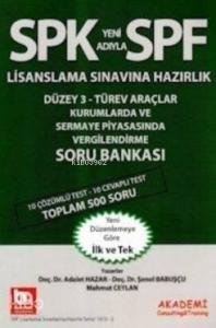 Spf Düzey 3 Türev Araçlar Kurumlarda Ve Sermaye Piyasasında Vergilendirme; Soru Bankası