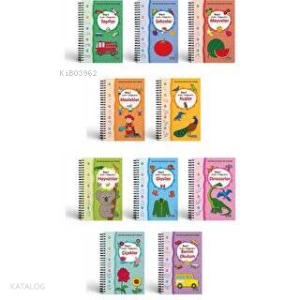 Spiralli Haydi Çizelim Boyayalım Serisi 10 Kitap