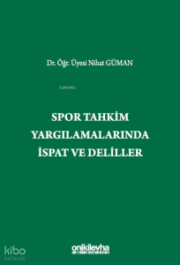 Spor Tahkim Yargılamalarında İspat ve Deliller