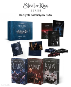 Steal or Kiss Serisi - 3 Kitap (Ciltli - Kutulu - Kenar Boyamalı)