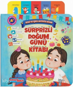 Sürprizli Doğum Günü Kitabı - Sesli ve Işıklı Aktivite Kitabı
