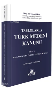 Tablolarla Türk Medeni Kanunu Kitap I; Başlangıç Hükümleri – Kişiler Hukuku