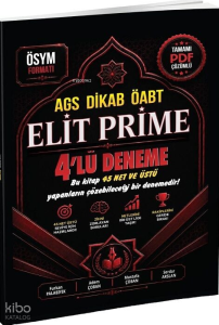 Tahayyül ÖABT MEB-AGS DİKAB Din Kültürü Öğretmenliği Elit Prime 4 Deneme