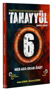 Tahayyül ÖABT MEB-AGS Din Kültürü Öğretmenliği Sniper 6 Deneme