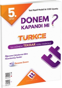 Talentteam 5. Sınıf Türkçe İlk Dönem Tekrar Fasikülü