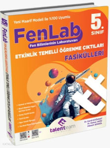 Talentteam Yayınları 5. Sınıf TT FenLab (Etkinlik Temelli Öğrenme Çıktıları Fasikülleri)