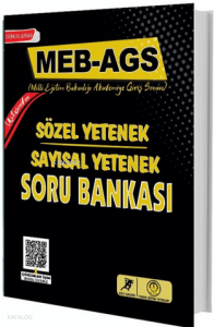 Tasarı Eğitim MEB-AGS Sözel-Sayısal Yetenek Soru Bankası