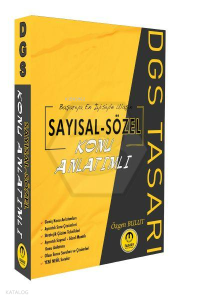 Tasarı Eğitim Yayınları Dgs Konu Anlatımı- Tek Kitap