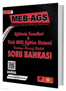 Tasarı MEB-AGS Eğitim Temelleri-Milli Eğitim Sistemi Soru Bankası