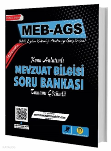 Tasarı MEB-AGS Konu Anlatımlı Mevzuat Bilgisi Soru Bankası