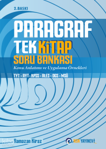 Tek Kitap Paragraf Soru Bankası;TYT- AYT – KPSS - ALES – DGS - MSÜ