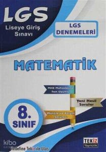 Tekiz Yayıncılık 8. Sınıf LGS Matematik Demesi