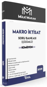 Temsil Kitap 2025 Mülki Makam Makro İktisat Soru Bankası Çözümlü
