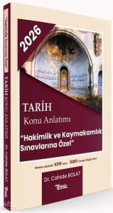 Temsil Kitap 2026 Hakimlik Kaymakamlık Tarih Konu Anlatımı