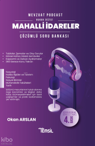 Temsil Kitap Mevzuat Podcast Hukuk Dizisi Mahalli İdareler Çözümlü Soru Bankası