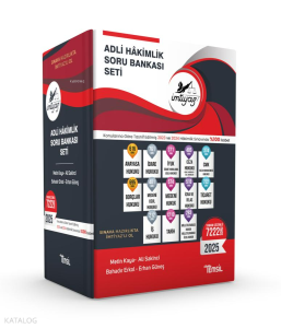 Temsil Kitap Yayınları İmtiyaz Adli Hakimlik Soru Bankası Seti