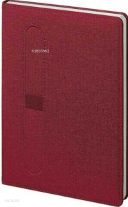 Termo Deri Defter 2425 - Kırmızı