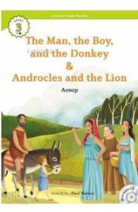 The Man, the Boy, and the Donkey/Androcles and the  Lion +CD (eCR Level 3)
