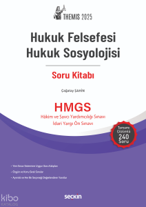 THEMIS 2025 – Hukuk Felsefesi Hukuk Sosyolojisi Soru Kitabı;Hakim ve Savcı Yardımcılığı Sınavı - İdari Yargı Ön Sınavı