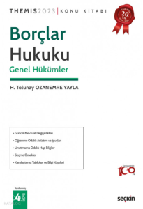 Themis – Borçlar Hukuku Genel Hükümler – Konu Kitabı