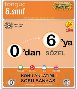 Tonguç Akademi 0'dan 6'ya Sözel Konu Anlatımlı Soru Bankası