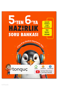 Tonguç Akademi 5'ten 6'ya Hazırlık Kitabı